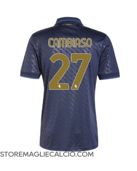 Juventus Andrea Cambiaso #27 Maglia Gara Terza Repliche 2024-25